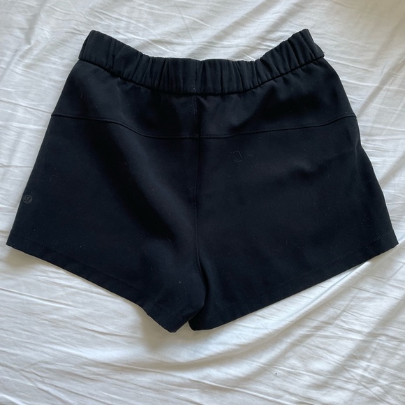 Black Lululemon shorts - Picture 2 of 3
